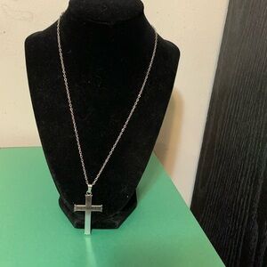 Cross necklace 20”